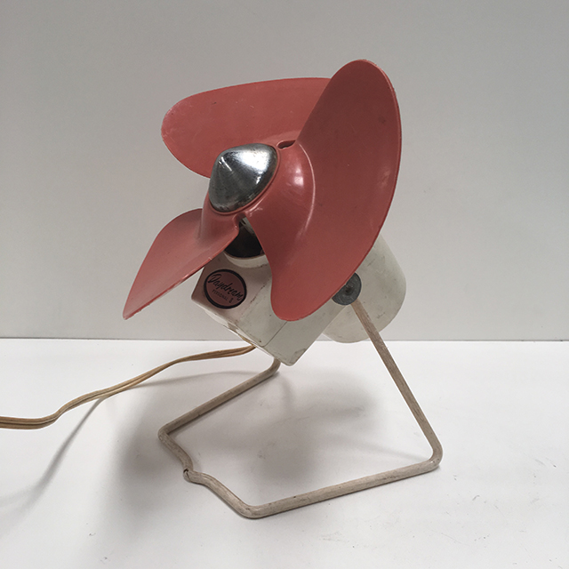 FAN, Desk Fan 1950s - Pink Daydream